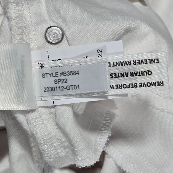 J. Crew 9" mid-rise toothpick‎ jean in white 29 NWT - Picture 9 of 11